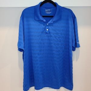 🍉 Chaps Golf Men's Stay Dry Blue Polo XL